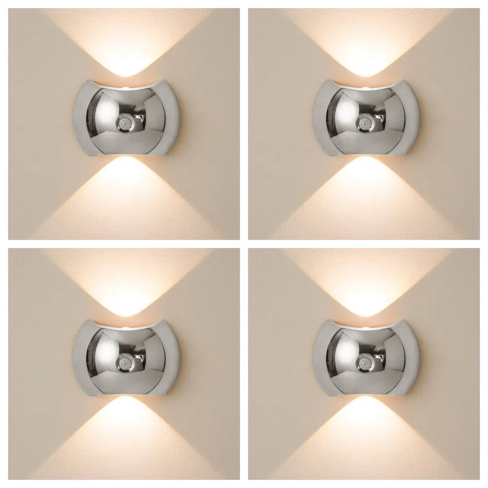 Motion Sensor Night Light 2-Pack – 60-Day Battery, 3 Modes, Magnetic Mount