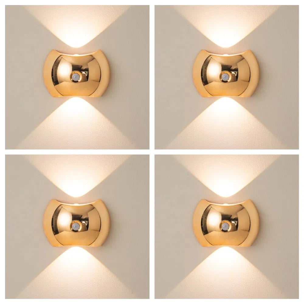 Motion Sensor Night Light 2-Pack – 60-Day Battery, 3 Modes, Magnetic Mount